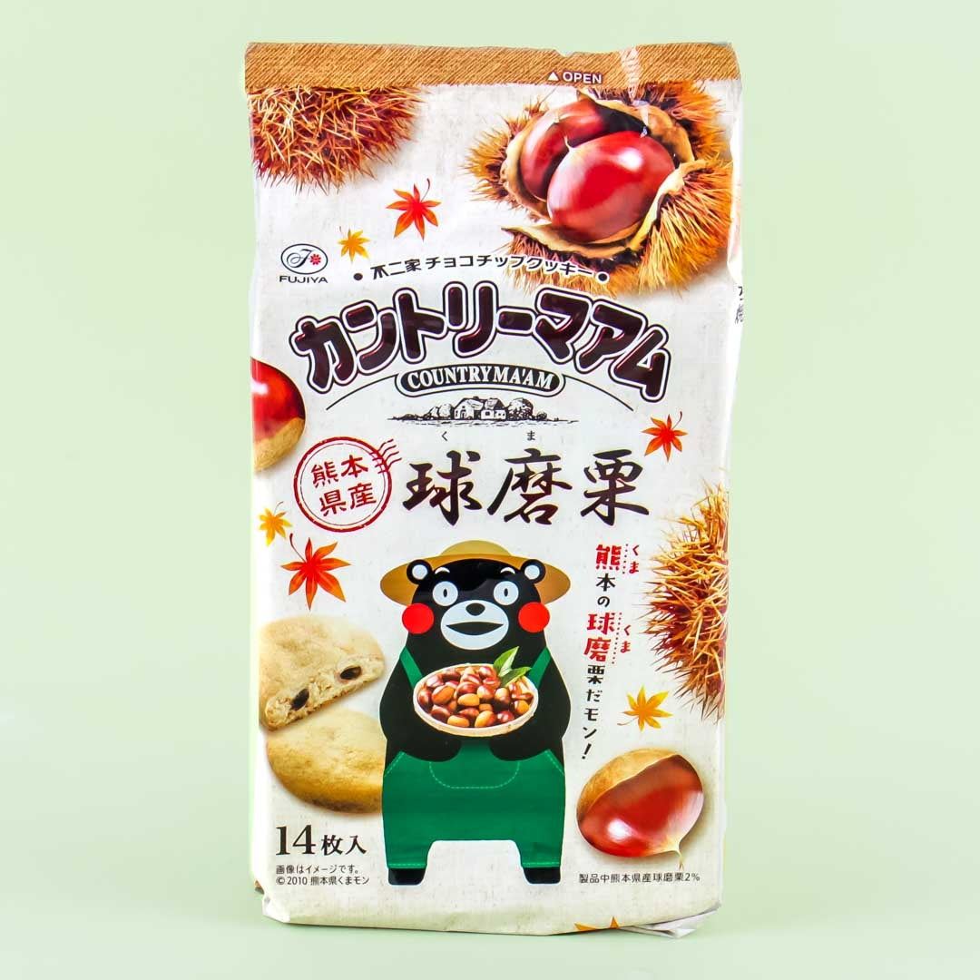 Country Ma’am Kumamon Cookies – Chestnut