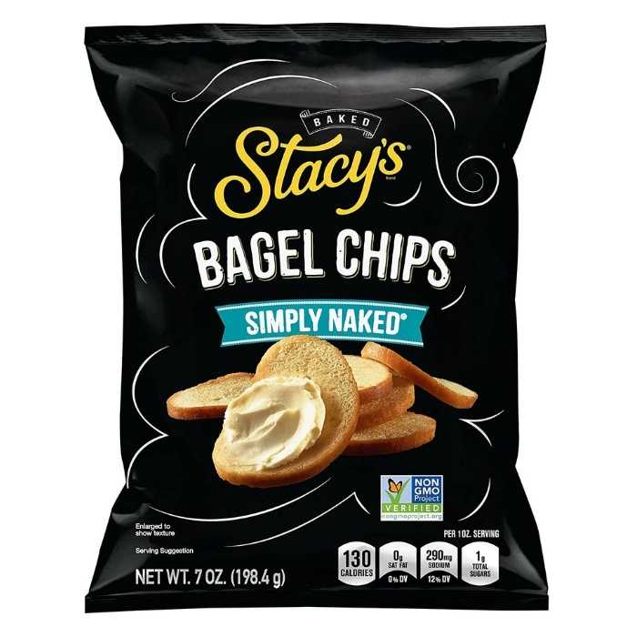 Stacy’s Pita Chips – Bagel Chips, 7oz | Assorted Flavors