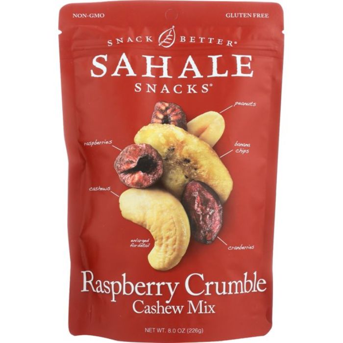 Sahale Snacks Nut Mix Raspberry Crumble Cashew 8 Oz – Pack Of 4