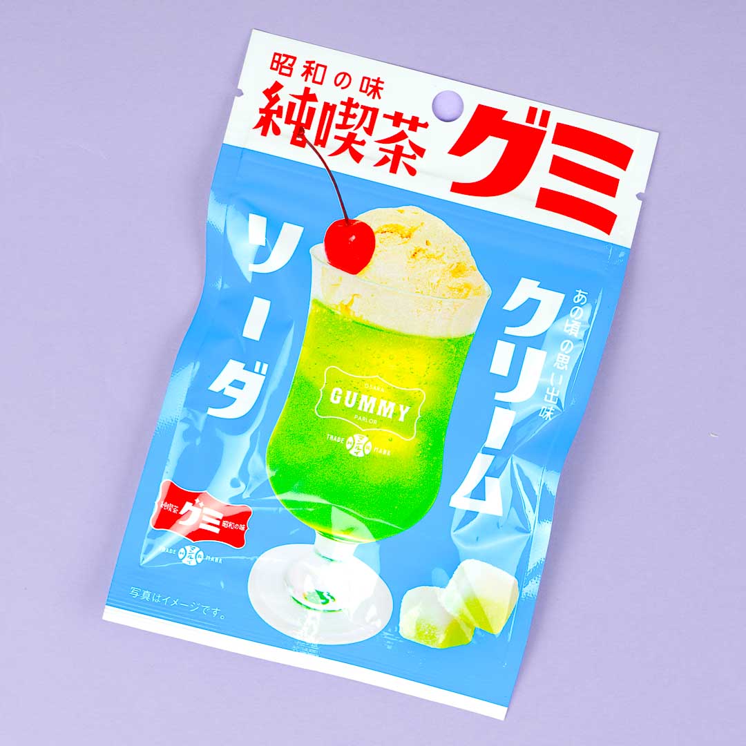 Showa No Aji Jun Cafe Gummy – Cream Soda