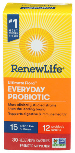 Renew Life Probiotic 15B Everyday 30 VC – Pack of 1