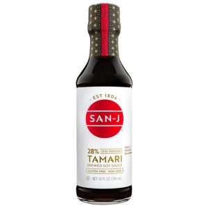 San-J – Gluten-Free Tamari Soy Sauce, 10 fl oz | Buy Now at PlantX