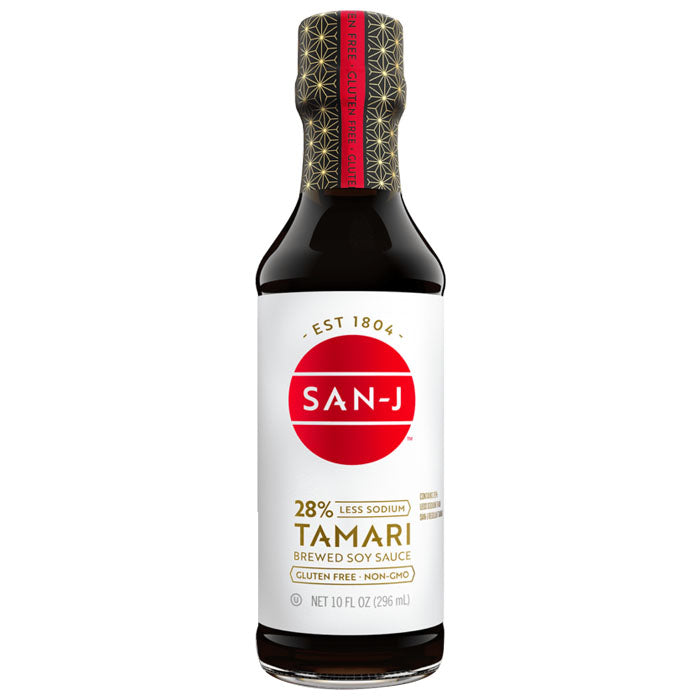 San-J – Gluten-Free Tamari Soy Sauce, 10 fl oz | Buy Now at PlantX