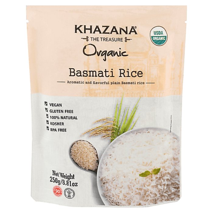 Khazana – Rice Basmati Rte 8.81 Oz – Pack Of 6