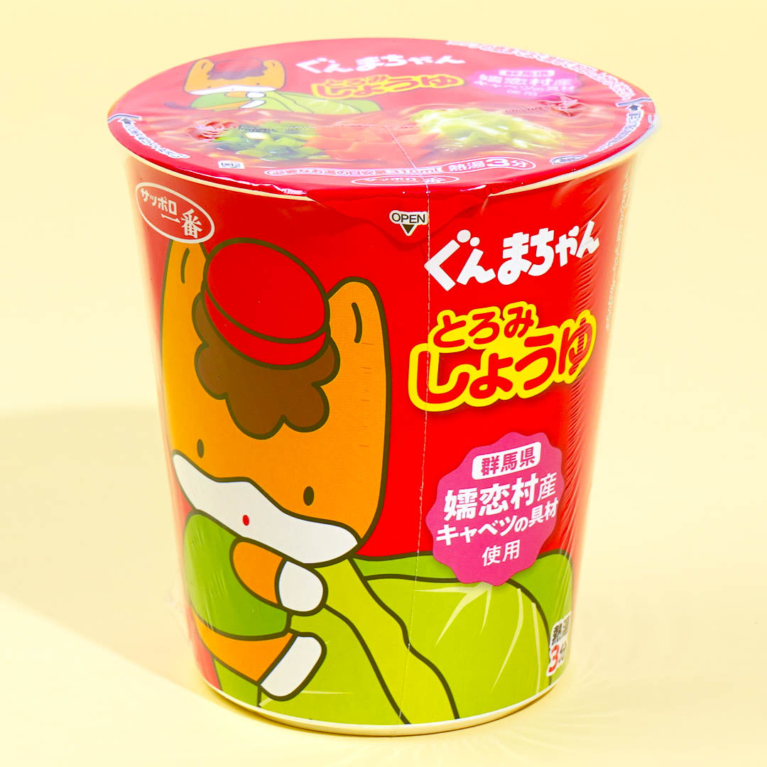 Gunma-Chan Sapporo Ichiban Noodle Bowl – Thick Soy Sauce