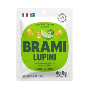 Brami Lupini – Chili & Lime Beans Snack, 5.3 oz