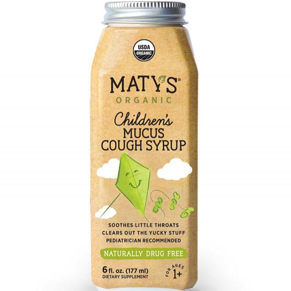 Maty’s – Organic Children’s Mucus Cough Syrup, 6 fl oz