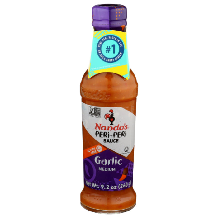NANDO SAUCE GARLIC PERI PERI 9.2 OZ – Pack of 6