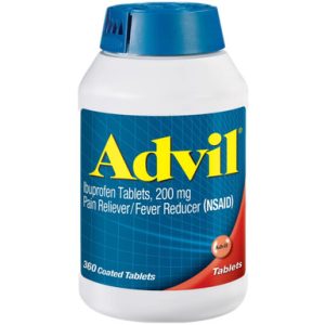 Advil Ibuprofen Pain Reliever and Fever Reducer Tablets, 200mg, 360 Count