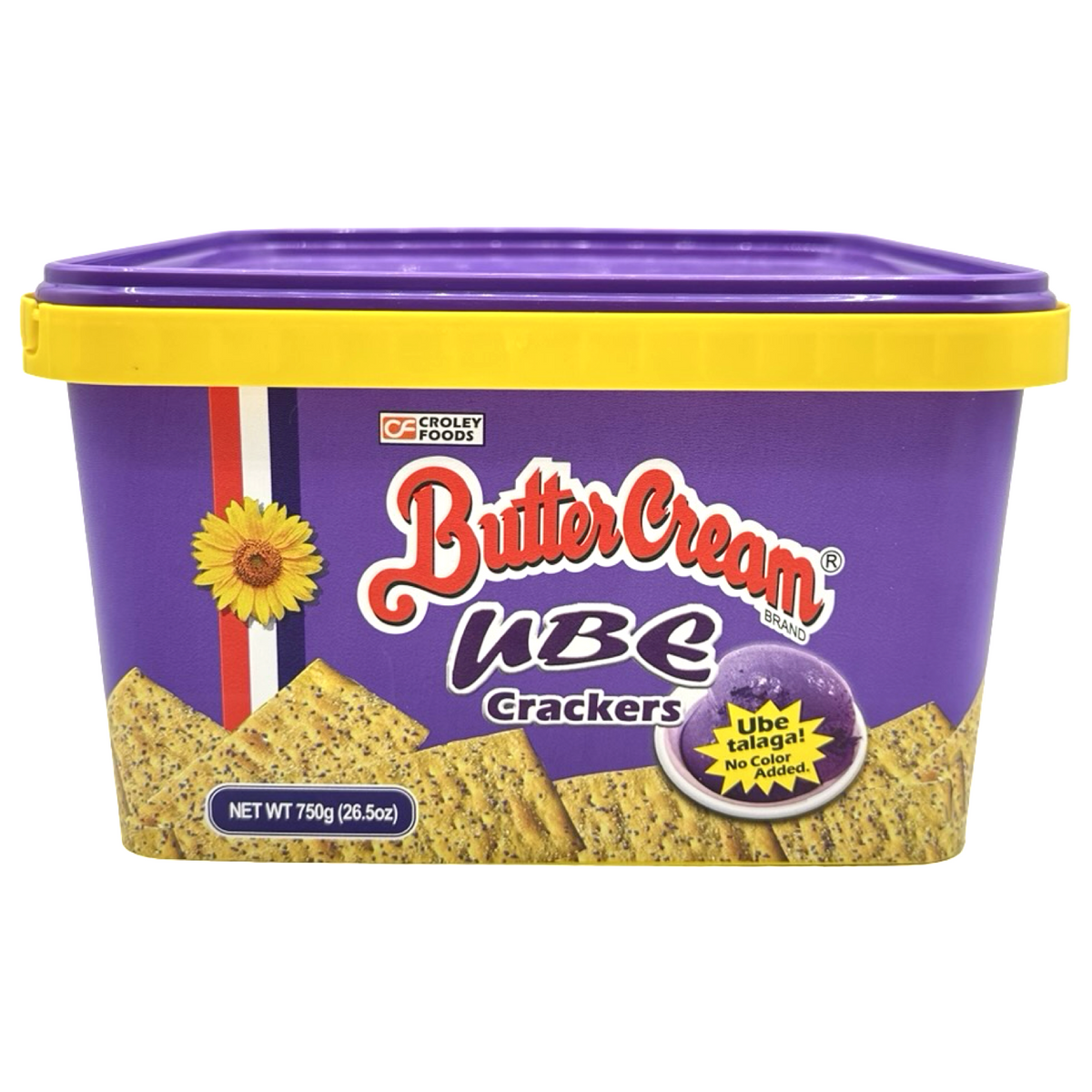 Sunflower Crackers – Butter Cream Ube – 750 G