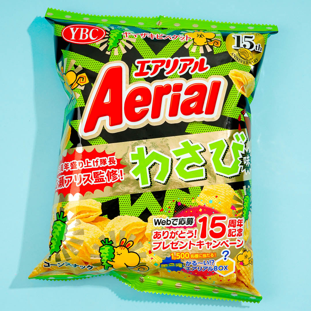 Aerial Corn Snacks – Wasabi
