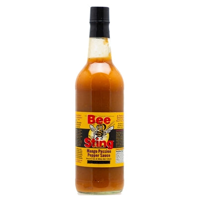 Hot Sauce Bee Sting Mango Passion 25.7 oz Heat 4