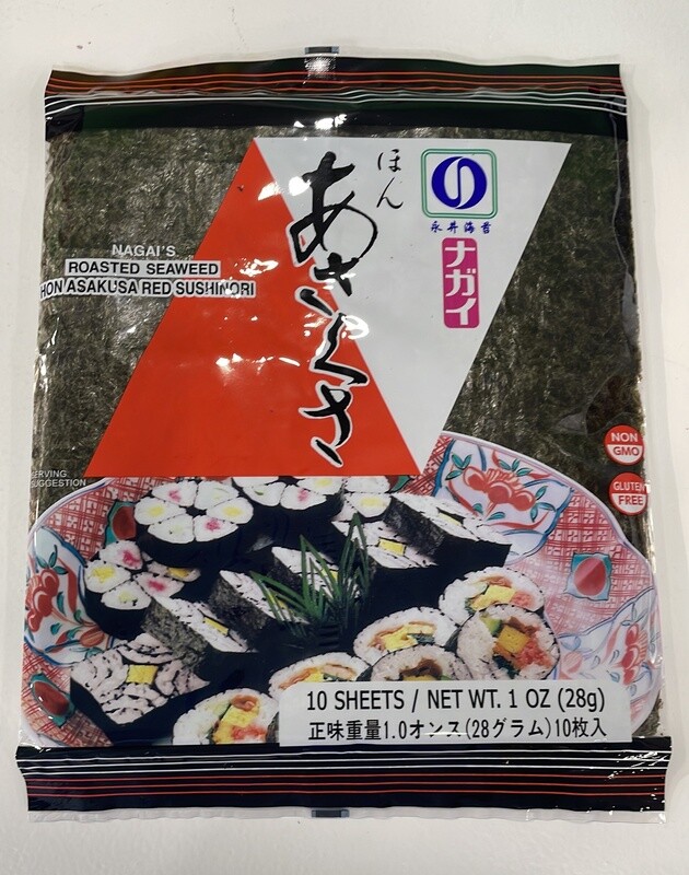 Nori Seaweed Sushi 10’S