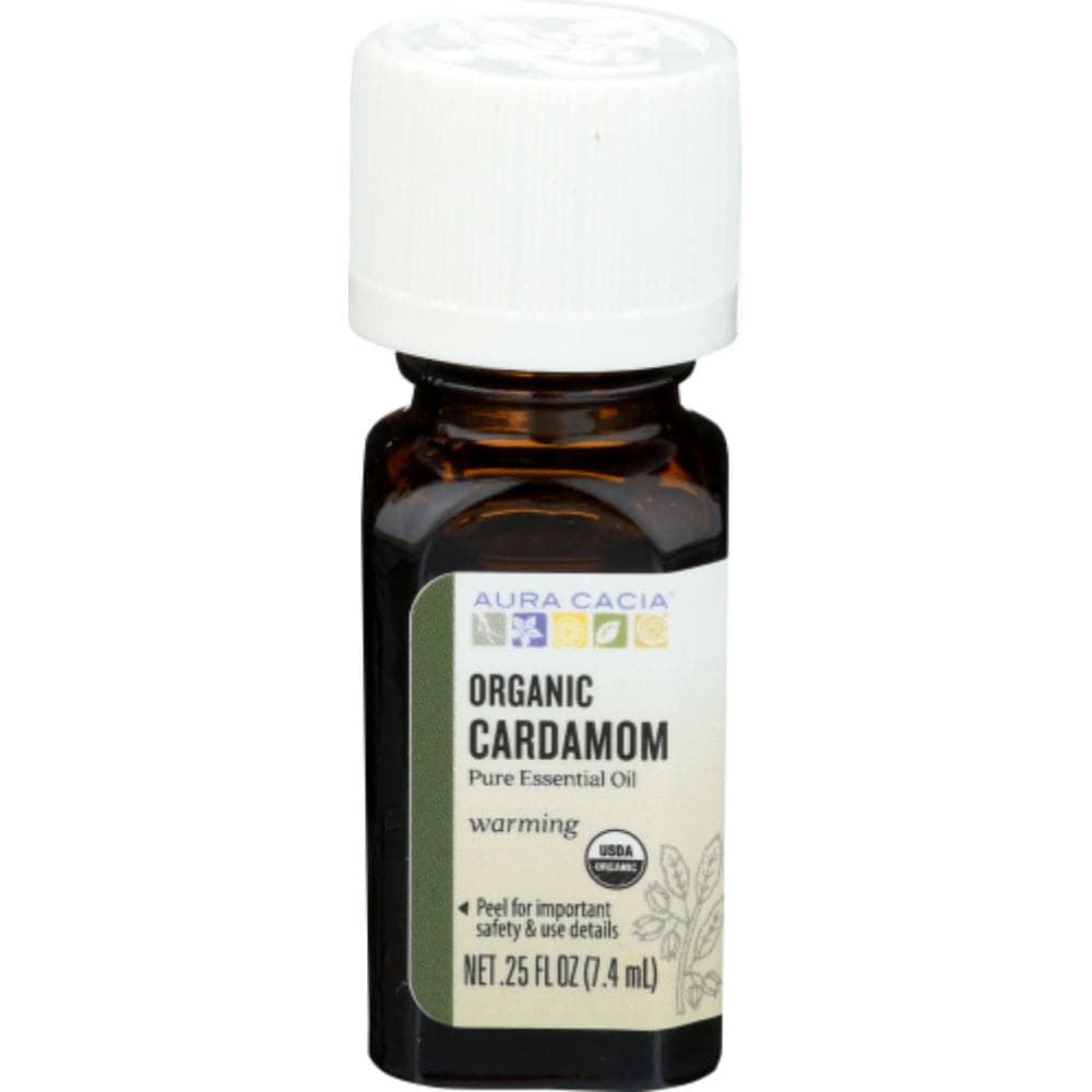 Aura Cacia – Organic Cardamom Essential Oil, .25 fl oz