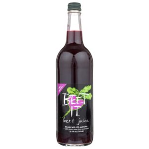 Beet It – Beet Apple Juice, 25.4 Fl Oz – Pack of 6