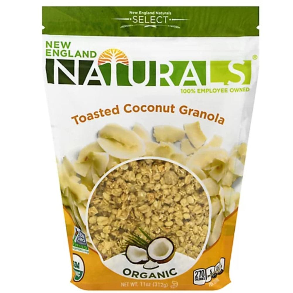 New England Naturals – Organic Toasted Coconut Granola – 11oz