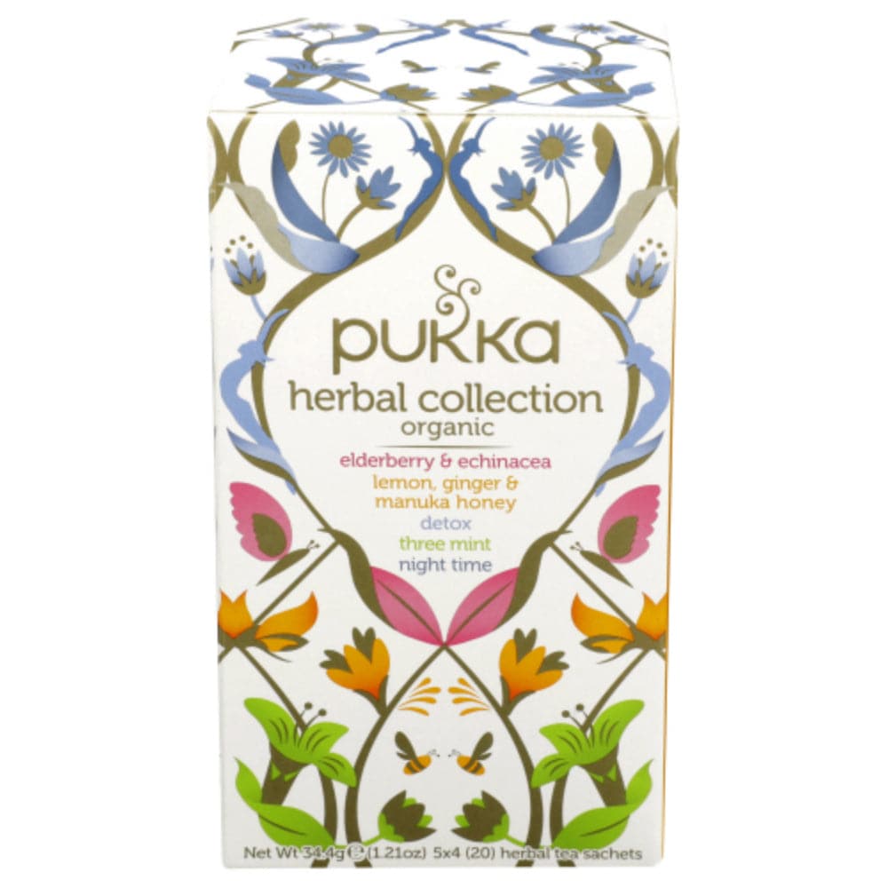 Pukka Herbs – Herbal Tea Collection Five Herbal Blends – 34.4g