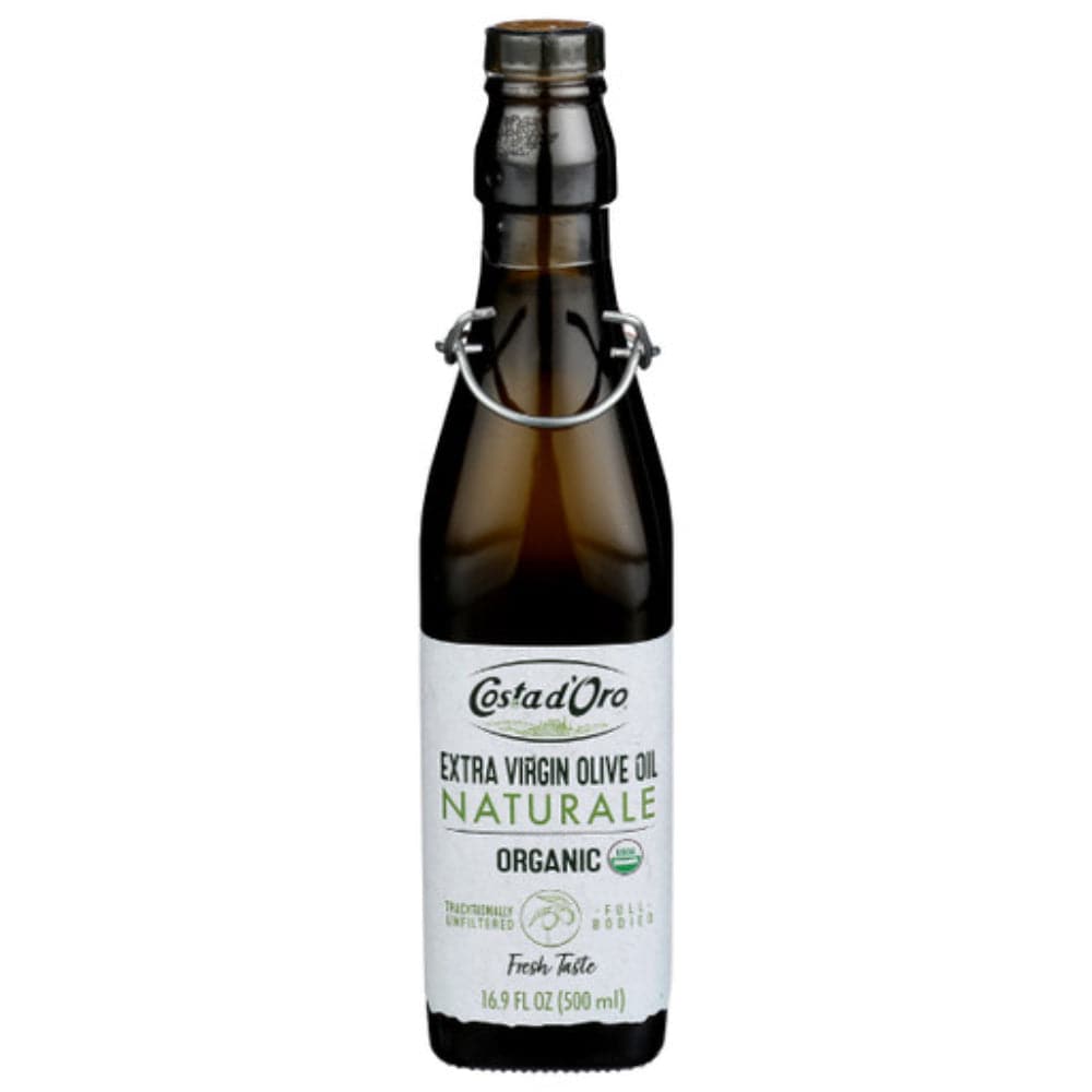 Costa D’Oro – Organic Naturale Extra Virgin Olive Oil, 500 ml | Pack o
