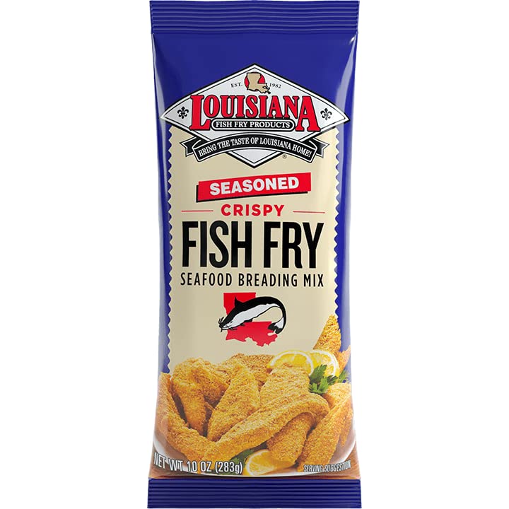 Louisiana Fish Fry – Fish Fry Sandwich Mix, 10 Oz – Pack of 12