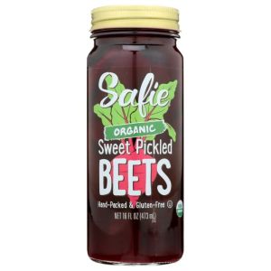 Safie – Beets Sweet Pickled Organic, 16 Oz | Pack of 6