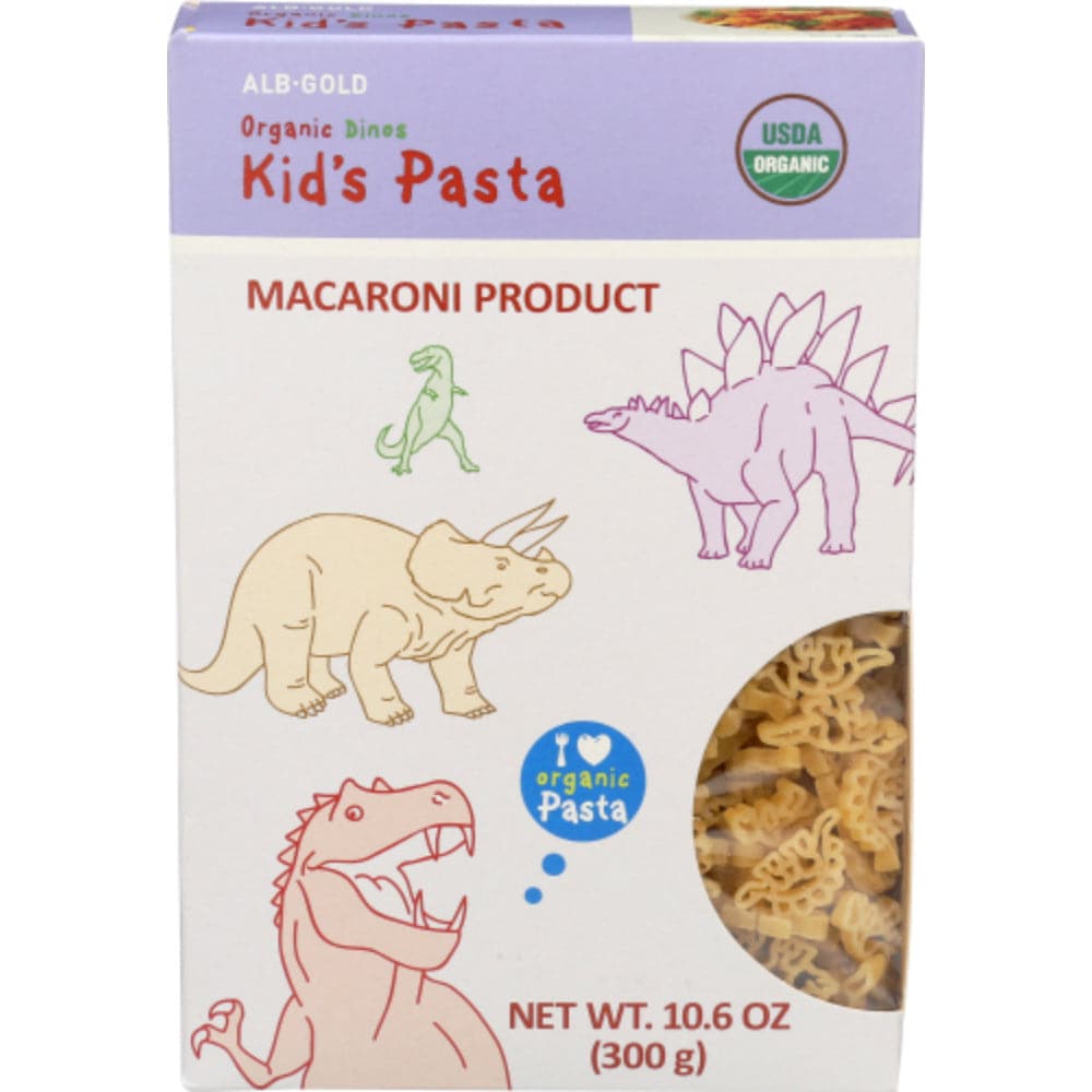 Alb Gold – Organic Kids Pasta Dinosaur Shapes, 10.6 Oz