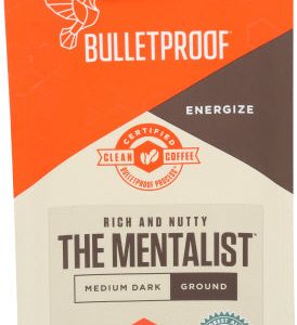 Bulletproof – The Mentalist Ground Coffee, 12 Oz | Pack of 6