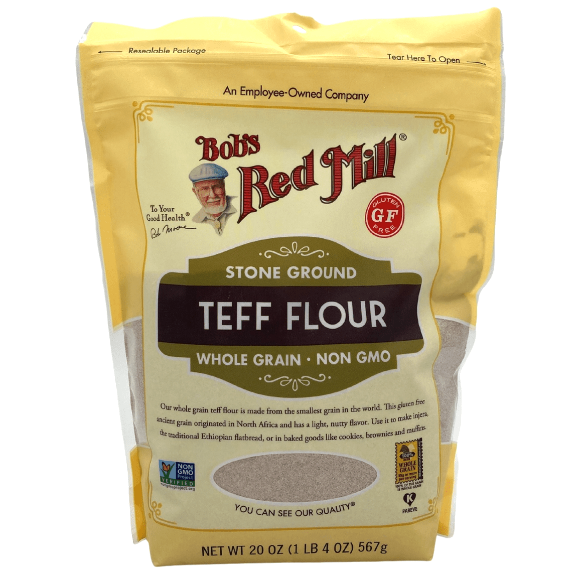 Teff-Flour, Gluten-Free, Bob’s Red Mill