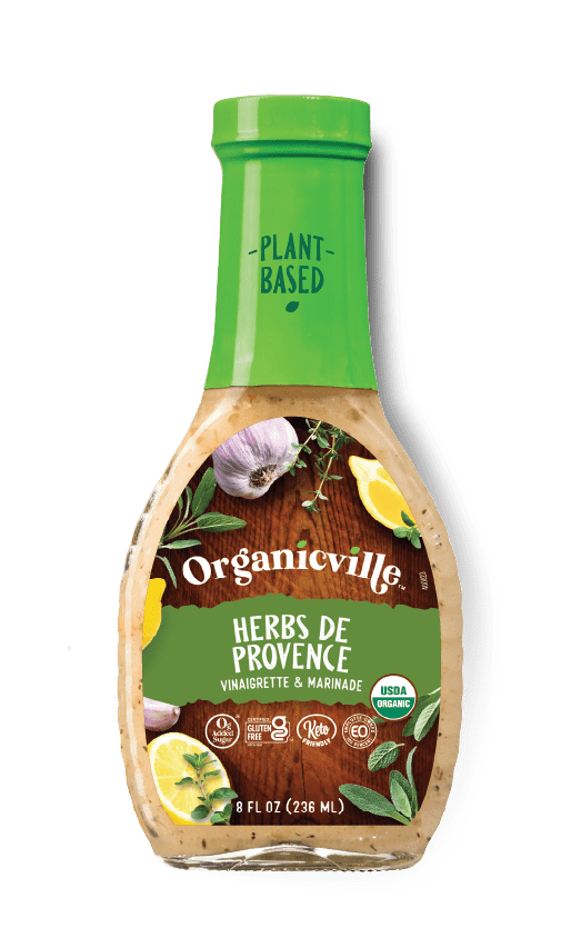 Organicville: Herbs De Provence Vinaigrette And Marinade, 8 Oz | Pack