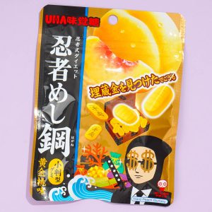 UHA Mikakuto Ninja Meshi Steel Gummy – Golden Peach