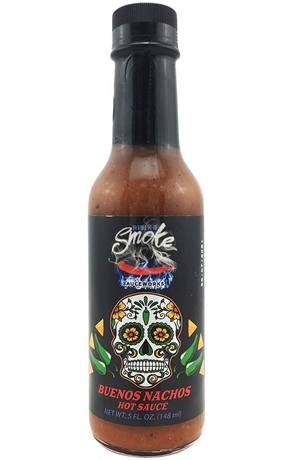 Rising Smoke Buenos Nachos Hot Sauce, 5oz.
