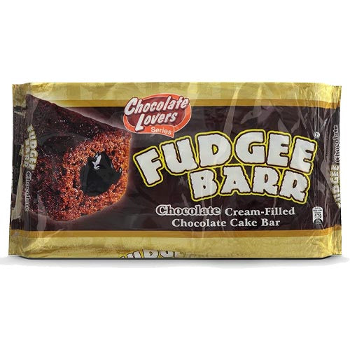 Rebisco – Fudgee Barr Chocolate Cream Filled Chocolate Cake Car – 10 Pack – 42g
