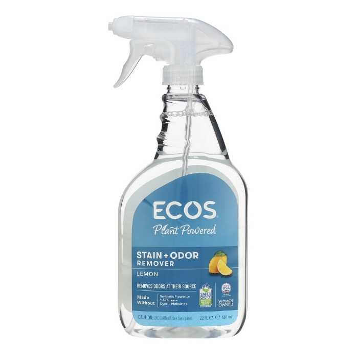 Ecos – Plant-Powered Stain & Odor Remover – Lemon, 22 fl oz