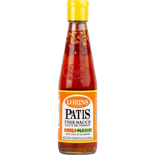 Lorins – Patis – Fish Sauce – ChiliMansi – Chili + Calamansi Mix – 310 ML