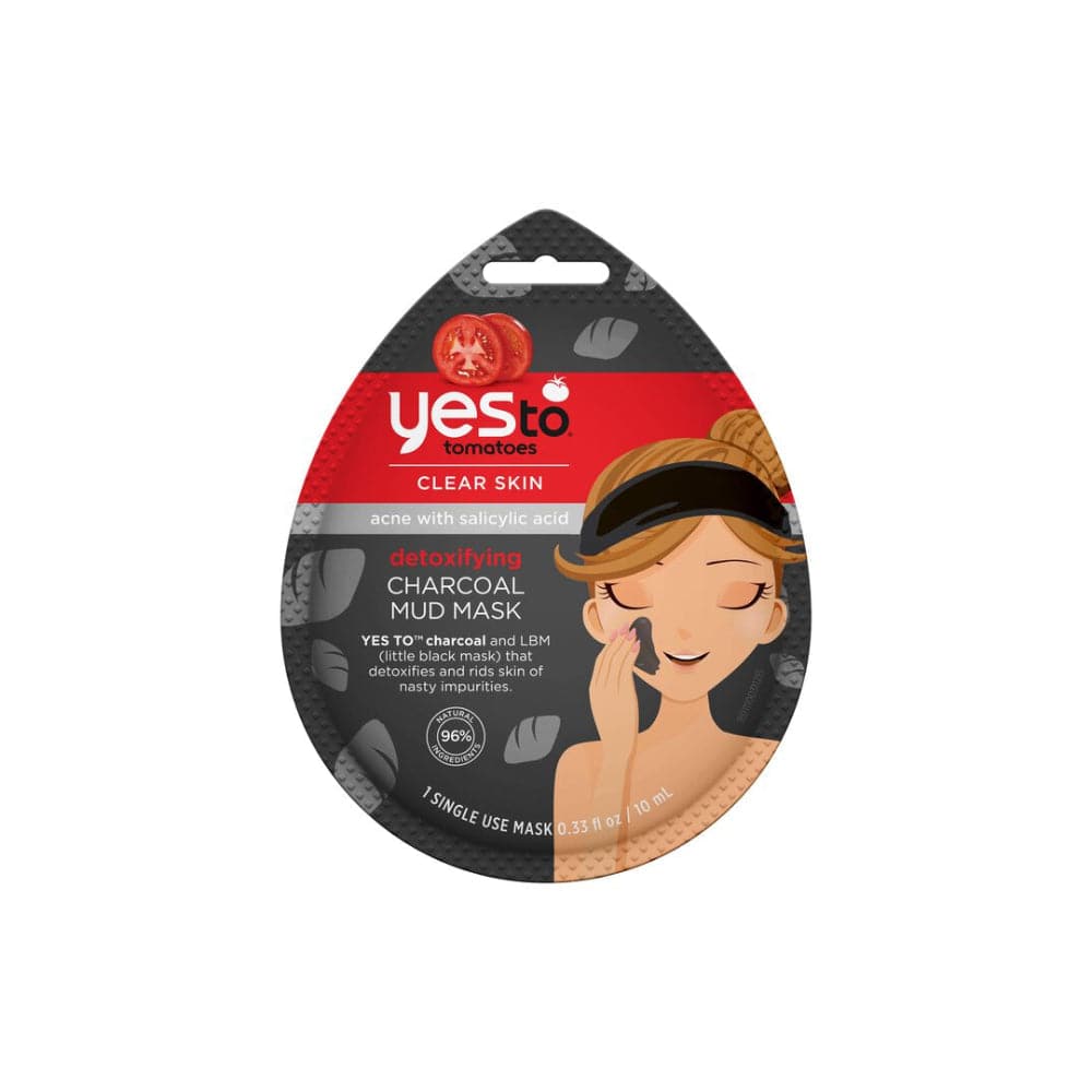 Yes to Tomatoes – Detoxifying Charcoal Mud Mask