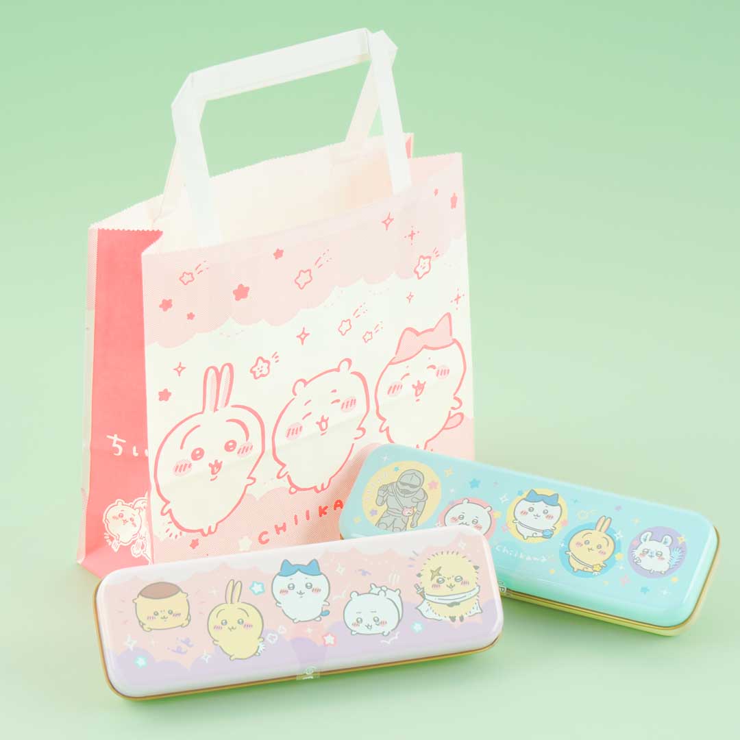 Chiikawa Chocolate Tin Case With Gift Bag