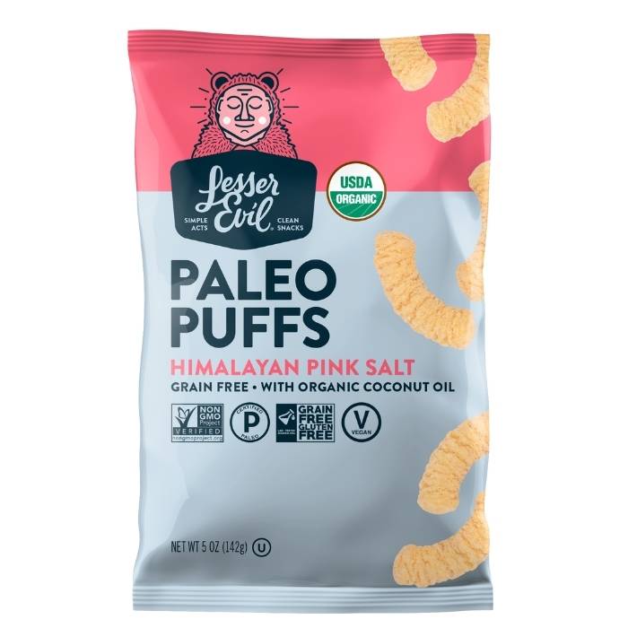 Lesser Evil – Paleo Puffs | Various Flavors | Buy Yours Now at PlantX