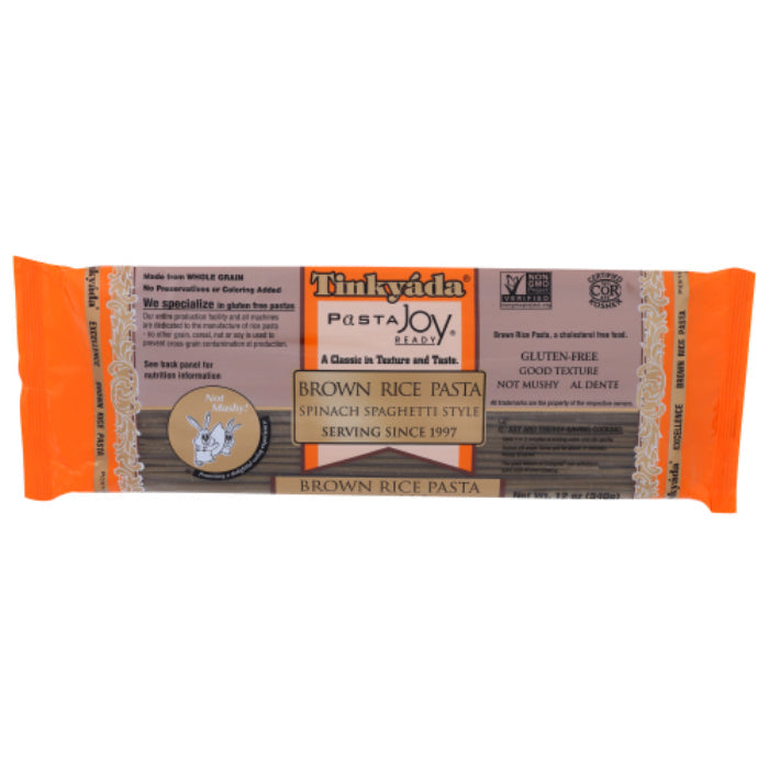 Tinkyada Pasta Brwn Rice Spnch Spg 12 Oz – Pack Of 12