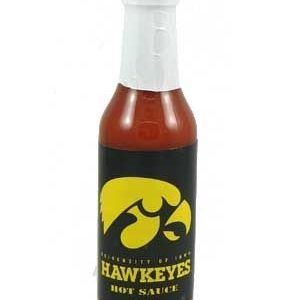 Collegiate Hot Sauce – Iowa Hawkeyes, 5oz.