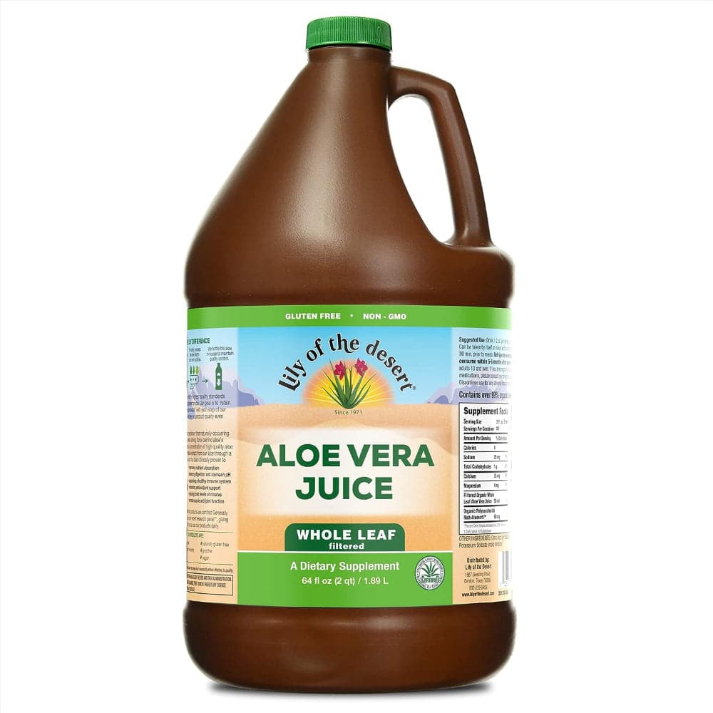 Lily Of The Desert – Aloe Vera Juice Whole Leaf, 64 Oz – Pack of 3