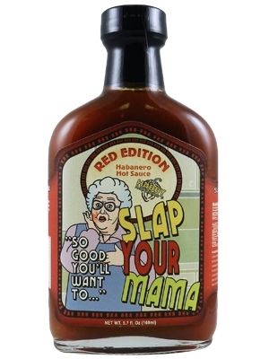 Slap Your Mama Red Edition Hot Sauce, 5.7oz.