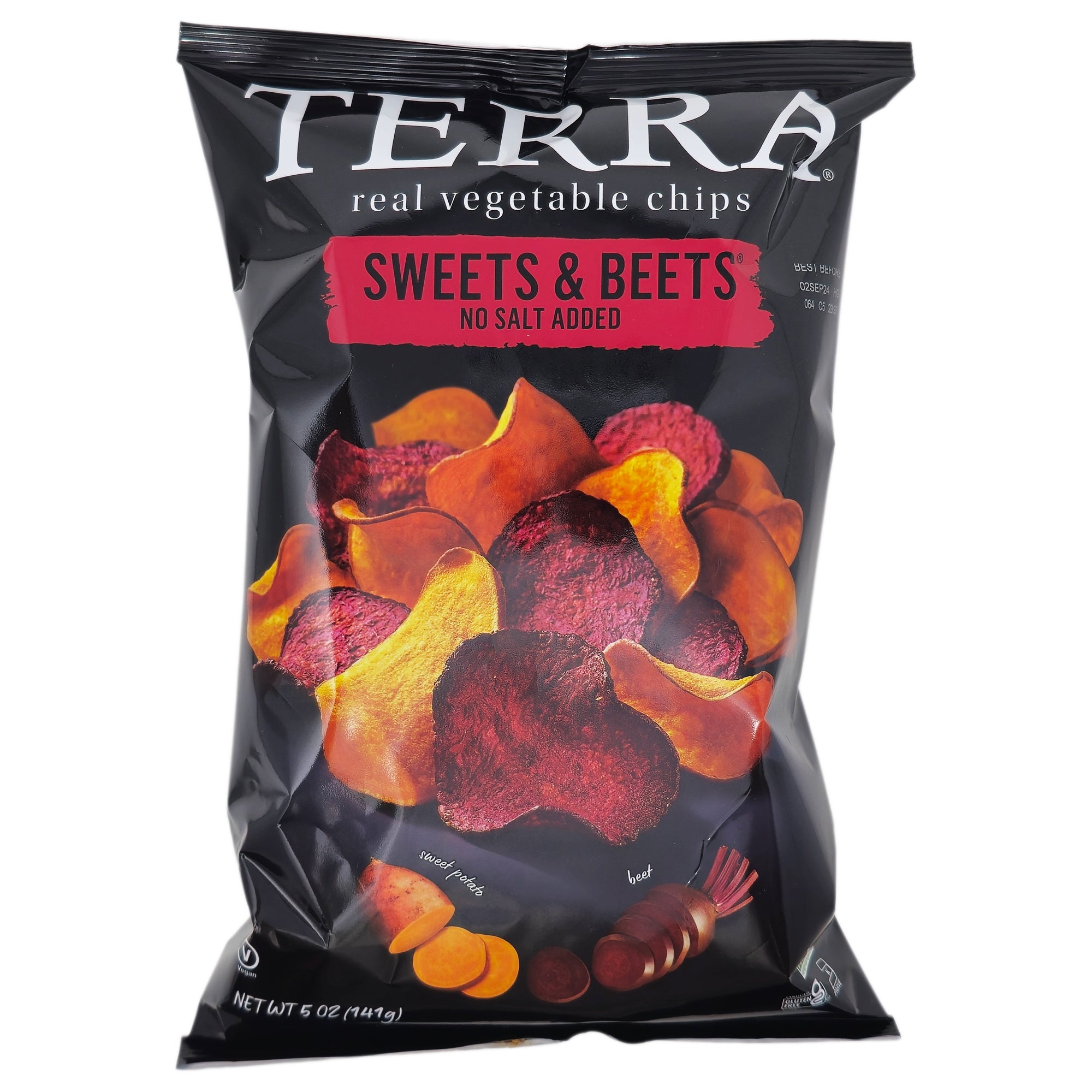Terra No Salt Added Sweets & Beets Chips – 5 oz.