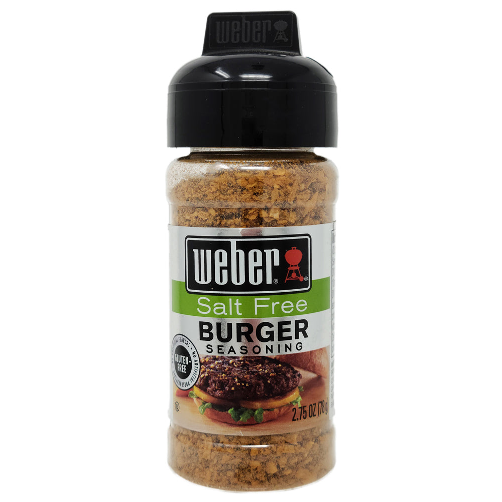 Weber Salt Free Burger Seasoning – 2.75oz.