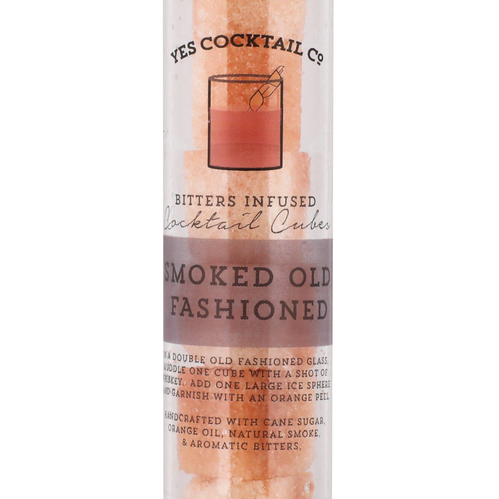 Yes Cocktail Co – Smoked Old Fashioned Cocktail Cubes