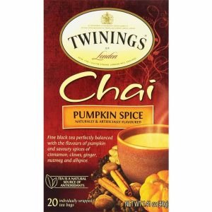 Twinings – Pumpkin Spice Chai Tea Bags, 1.41oz