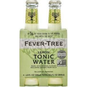 Fever Tree – Lemon Tonic 4 Pack, 27.2 fl oz | Pack of 6