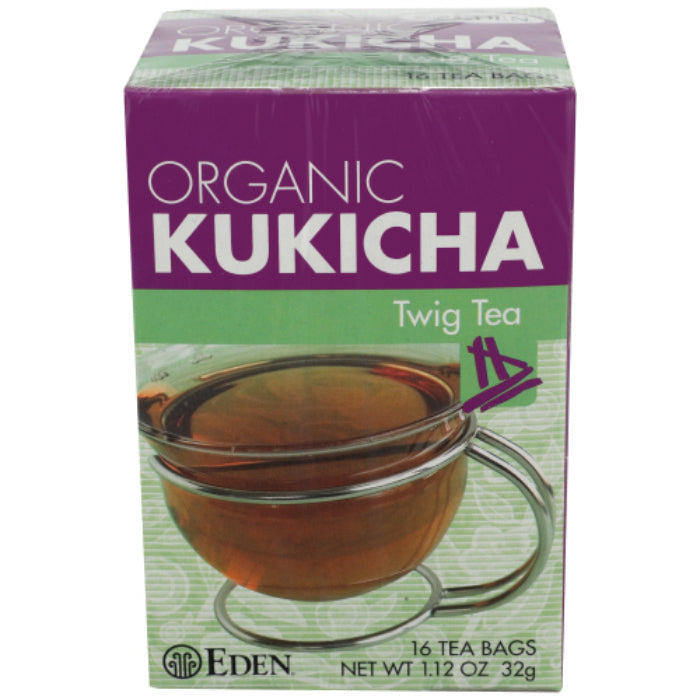 Eden Foods – Tea Kukicha Twig Org 16 Bg – Pack of 12