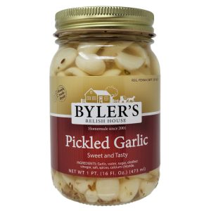 Byler’s Pickled Garlic – 16oz.