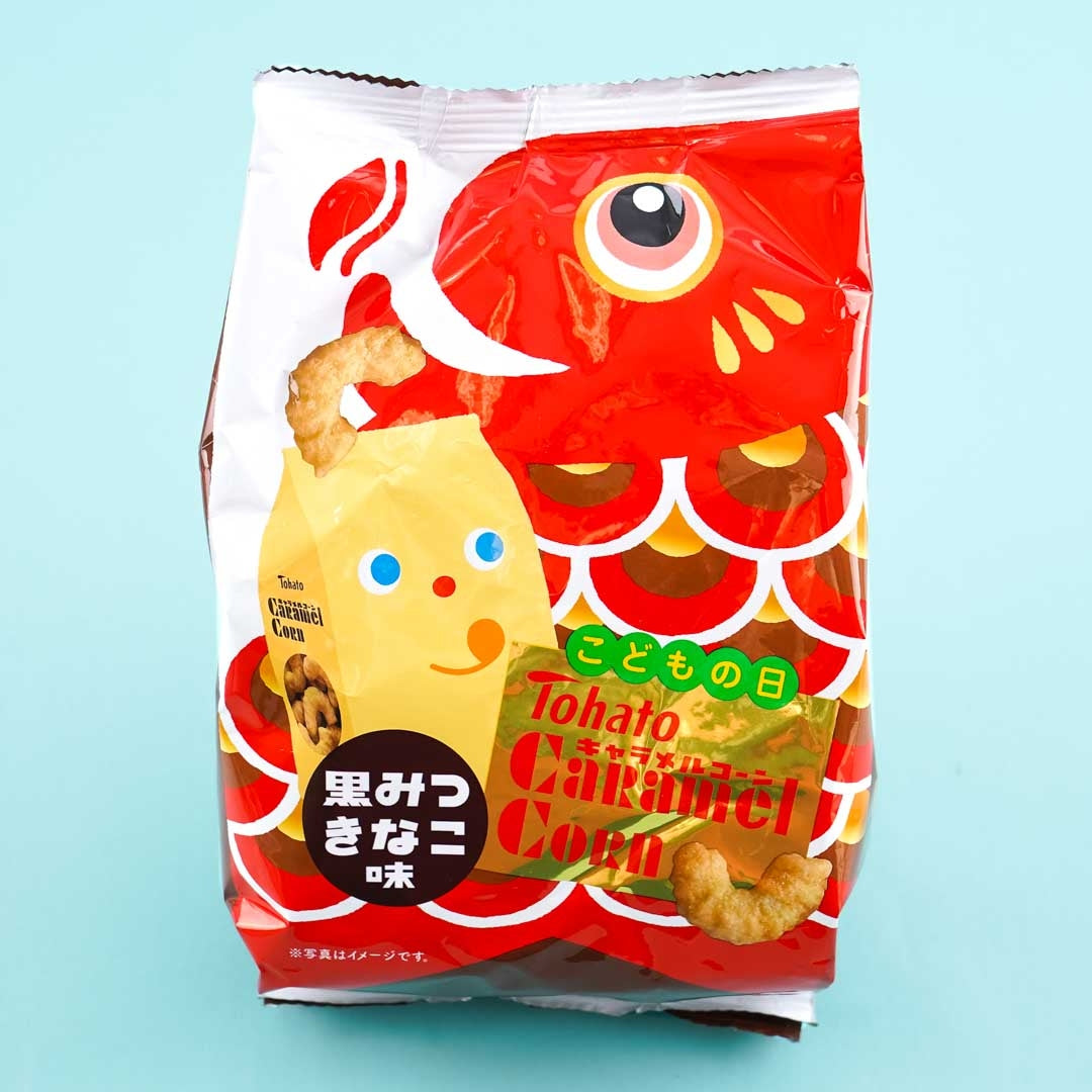 Tohato Caramel Corn – Children’s Day Black Mitsu Kinako