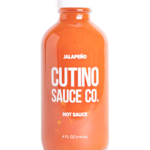Hot Sauce Jalapeño Red by Cutino Sauce Co 4 oz Heat 5