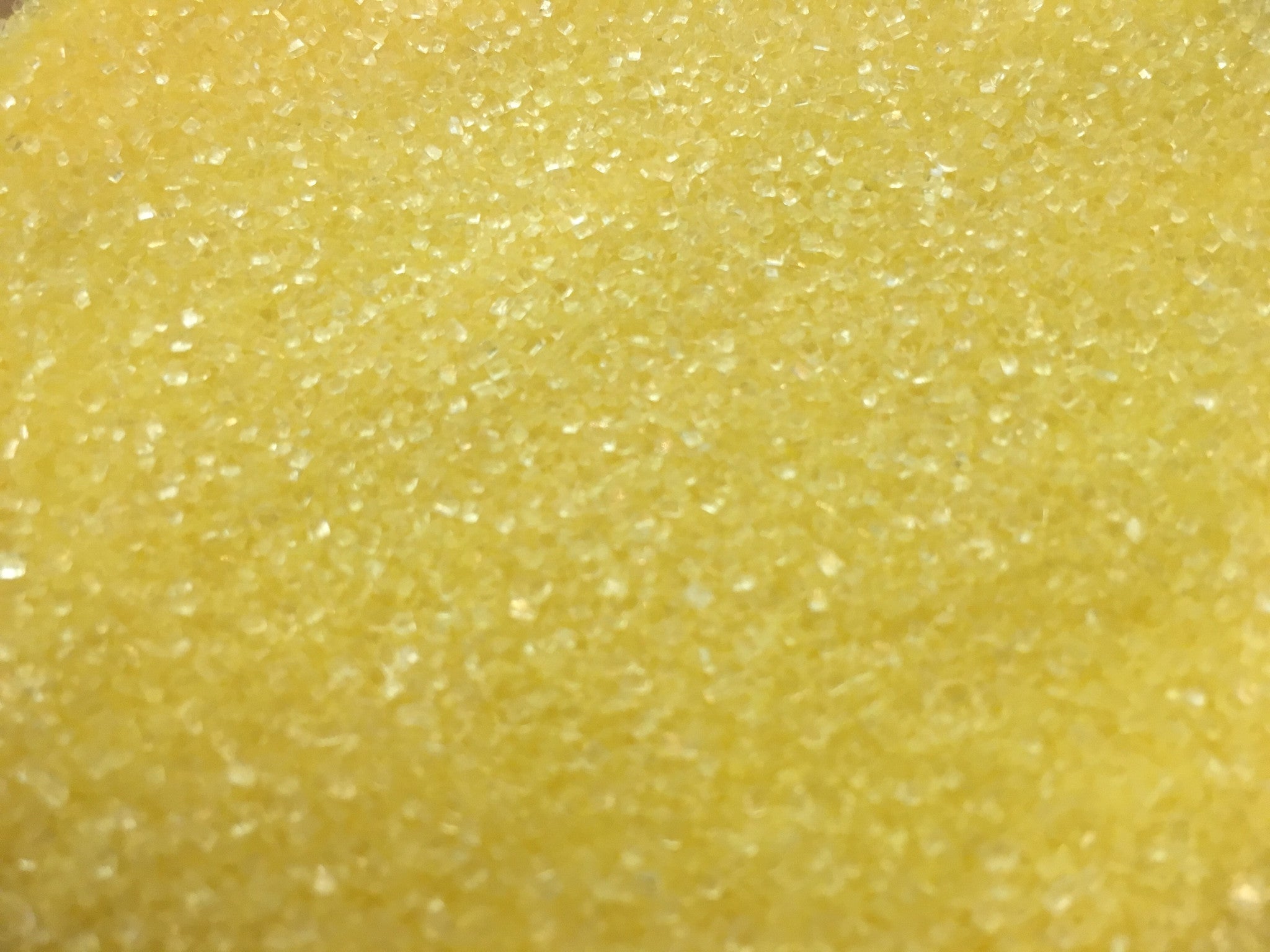 Pastel Yellow Coarse Sugar